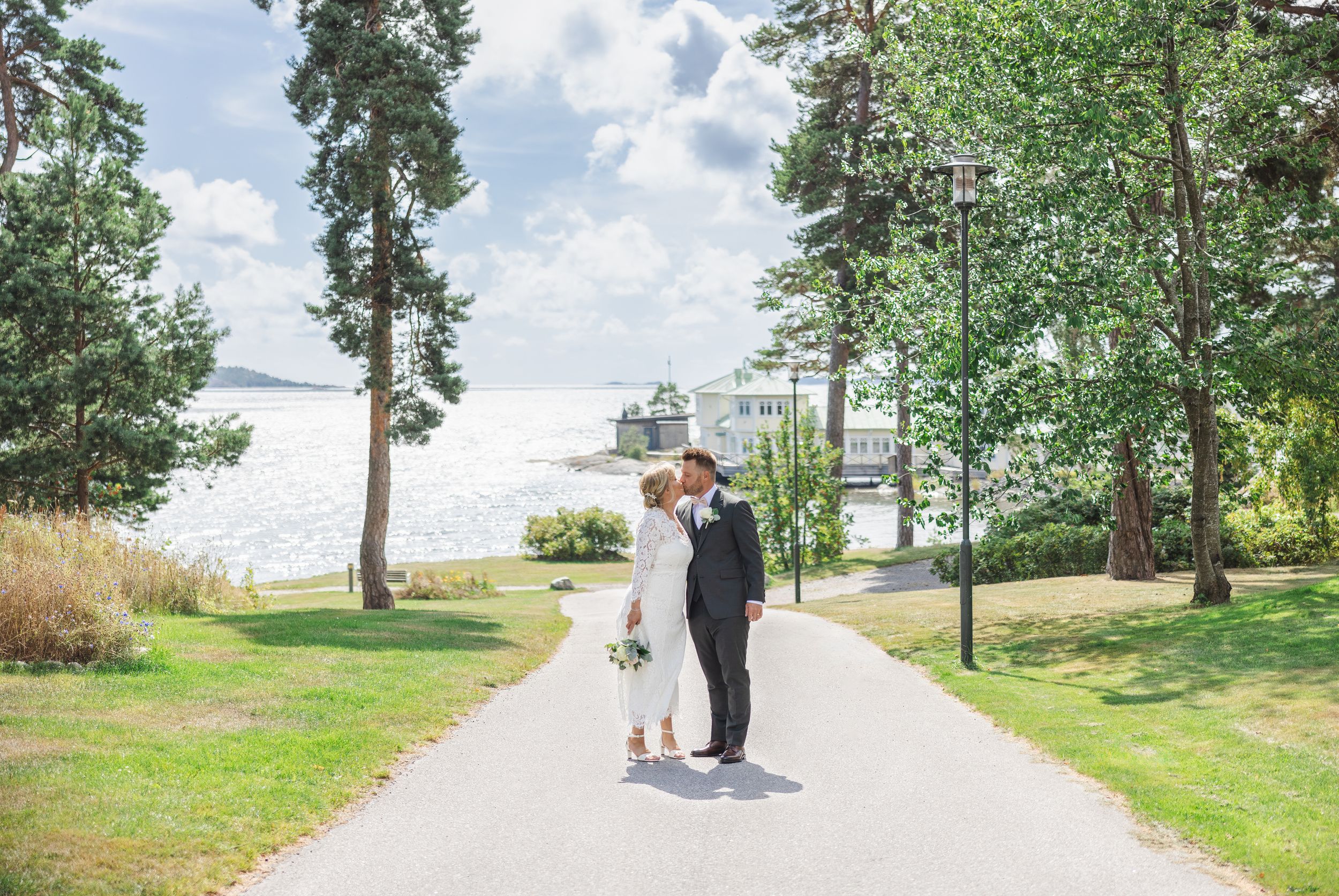 Bröllopsfotografering Nynäs Havsbad, skärgårdsbröllop